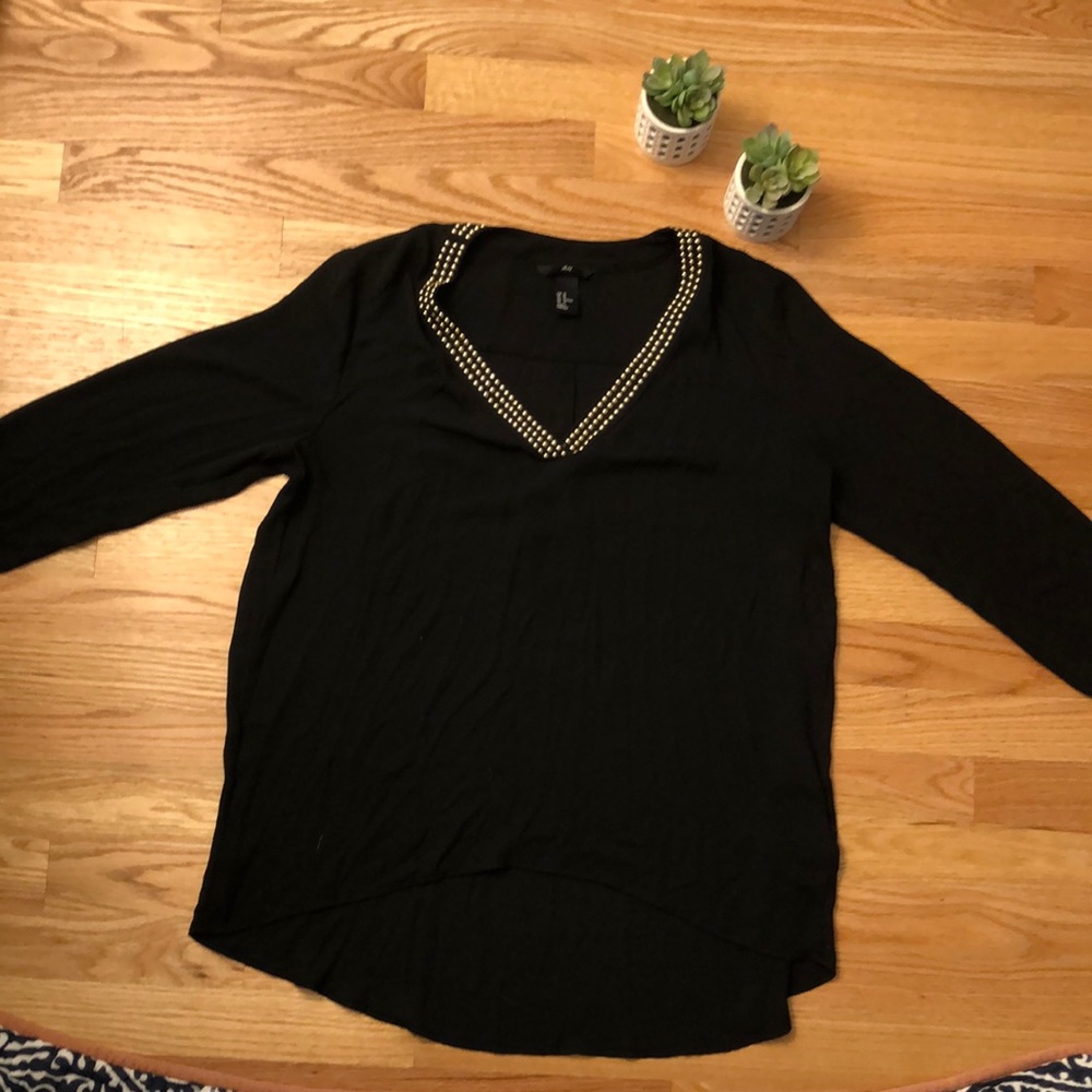 H&M Three Quarter Sleeve Top
